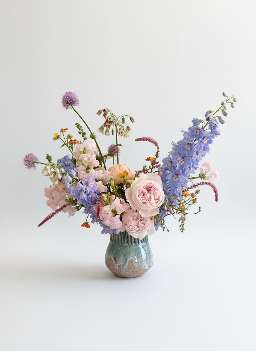 Seasonal fresh flowers, wedding florals, and event designs available for local delivery and service across Metro Detroit.