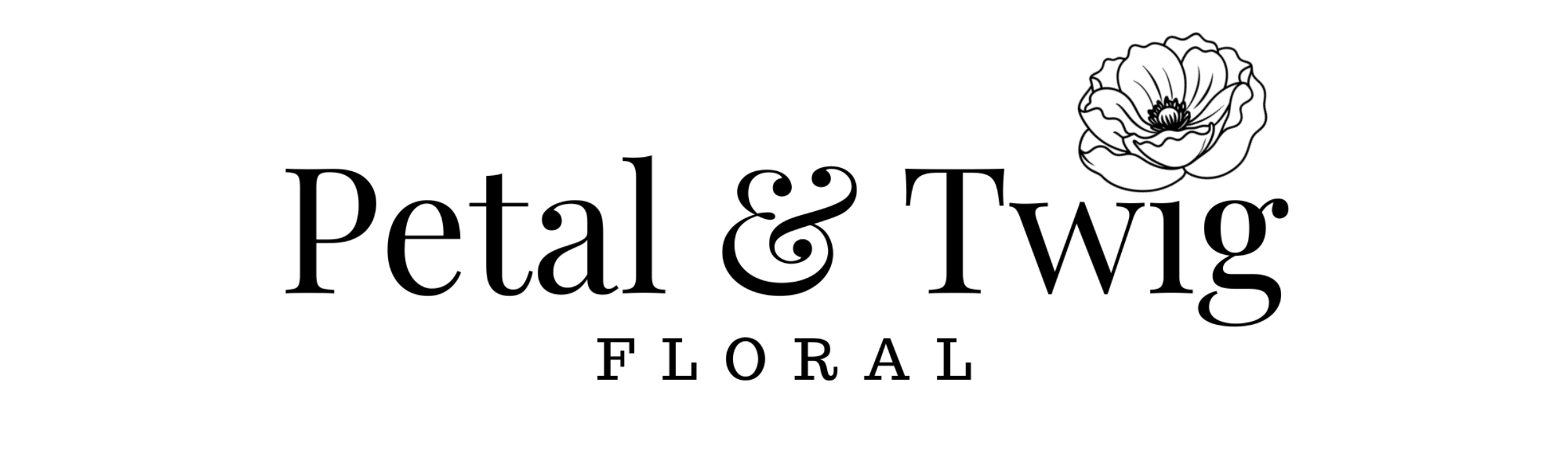 Petal & Twig Floral Logo